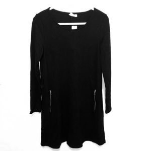 NWT Gap Black Long Sleeve Sweater Dress